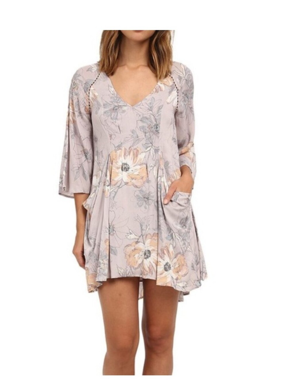 Free people Women's Flowy Mini Dress